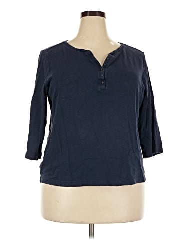 Karen Scott 3/4 Sleeve T-Shirt (view 1)