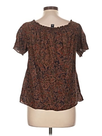 American Living Short Sleeve Blouse (view 2)