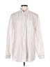 ATM Stripes Ivory Long Sleeve Button-Down Shirt Size L - photo 1