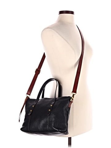 Fossil Leather Satchel (view 2)