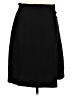 Lands' End Solid Black Casual Skirt Size 6 - photo 1