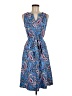 Talbots Paisley Blue Casual Dress Size M (petite) - photo 1