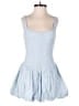 Olivaceous 100% Cotton Blue Romper Size S - photo 1