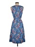 Talbots Paisley Blue Casual Dress Size M (petite) - photo 2