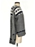 Ann Taylor LOFT Chevron-herringbone Gray Pullover Sweater Size XS - photo 4