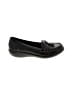 Clarks 100% Leather Black Flats Size 6 1/2 - photo 1
