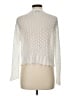 Apostrophe 100% Cotton Ivory Cardigan Size L - photo 2