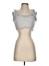 WeWoreWhat Gray Sleeveless Blouse Size XS - photo 1