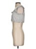 WeWoreWhat Gray Sleeveless Blouse Size XS - photo 5