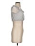 WeWoreWhat Gray Sleeveless Blouse Size XS - photo 4