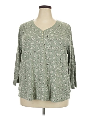 Chaps Long Sleeve Henley (view 1)
