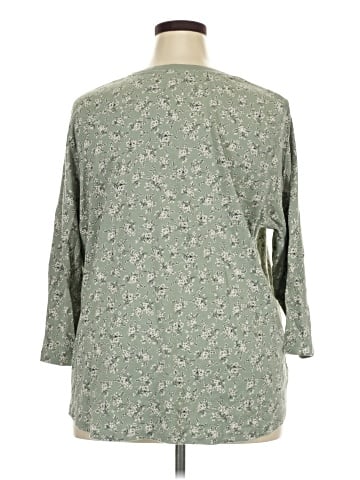 Chaps Long Sleeve Henley (view 2)