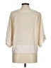 Love 21 100% Polyester Ivory 3/4 Sleeve Blouse Size M - photo 2