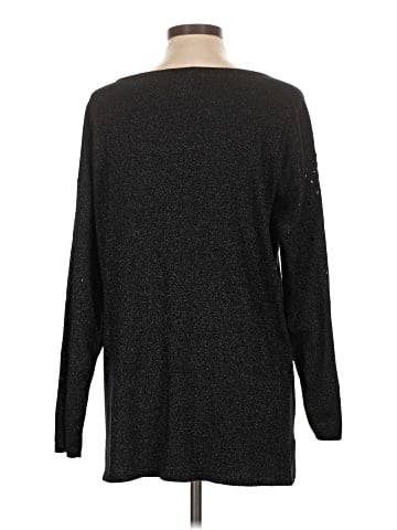 JM Collection Long Sleeve Top (view 2)