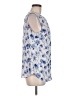 Talbots 100% Polyester Floral Blue Sleeveless Blouse Size M - photo 4