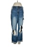 Dickies Color Block Blue Jeans Size 5 - photo 1