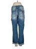 Dickies Color Block Blue Jeans Size 5 - photo 2