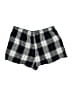 colsie 100% Cotton Plaid Silver Shorts Size L - photo 2