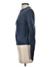 MNG 100% Cotton Solid Blue Pullover Sweater Size XS - photo 5