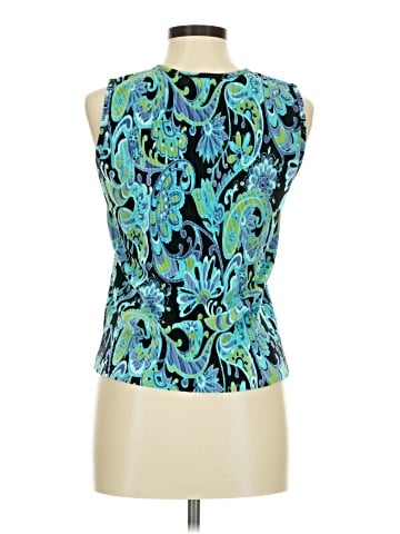 Plisse Sleeveless Blouse (view 2)