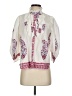 Oliphant 100% Cotton White 3/4 Sleeve Blouse Size XS - photo 1