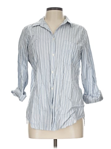 Gap 3/4 Sleeve Button-Down Shirt (view 1)