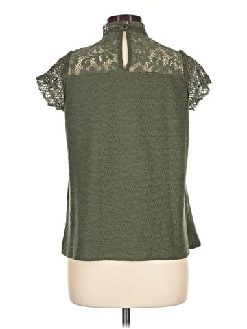 Cable & Gauge Short Sleeve Blouse (view 2)
