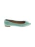 Talbots 100% Leather Teal Flats Size 9 1/2 - photo 1