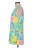 Lilly Pulitzer 100% Polyester Green Sleeveless Blouse Size M - photo 5
