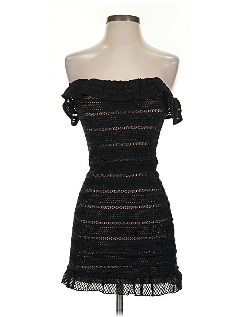 Pre-owned Nightcap Cocktail Dress In Black