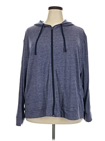 Just My Size Zip Up Hoodie (view 1)