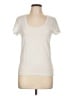 Theory Ivory Short Sleeve T-Shirt Size L - photo 1