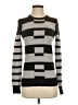 Aqua 100% Cashmere Stripes Gray Cashmere Pullover Sweater Size XS - photo 1