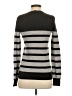 Aqua 100% Cashmere Stripes Gray Cashmere Pullover Sweater Size XS - photo 2