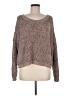 Express Tweed Brown Pullover Sweater Size M - photo 1