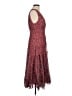 Max Studio Paisley Burgundy Red Cocktail Dress Size M - photo 4