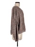 Express Tweed Brown Pullover Sweater Size M - photo 4