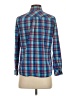 Talbots 100% Cotton Plaid Blue Long Sleeve Button-Down Shirt Size S (petite) - photo 2