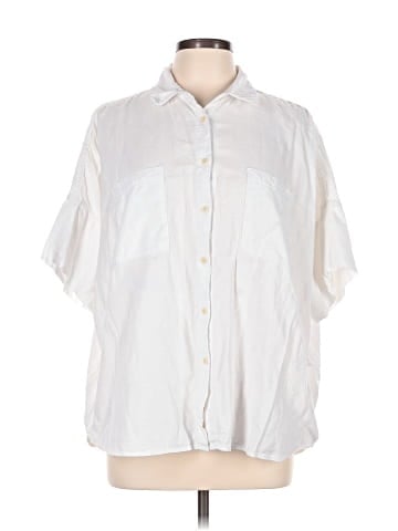 Madewell 3/4 Sleeve Button-Down Shirt (view 1)