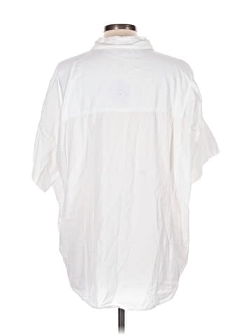 Madewell 3/4 Sleeve Button-Down Shirt (view 2)