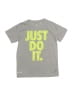 Nike 100% Polyester Gray Short Sleeve T-Shirt Size 6 - photo 1