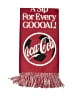 Coca-Cola Red Burgundy Scarf One size - photo 2