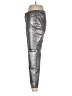 Chico's Metallic Silver Casual Pants Size Med (1) - photo 5