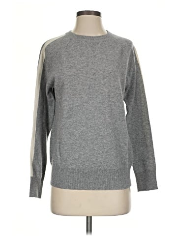 Theory Cashmere Pullover Sweater (view 1)