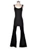 Yogalicious Solid Black Jumpsuit Size S - photo 1