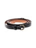 David Lawrence 100% Leather Black Leather Belt Size S - photo 1