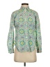 Talbots Paisley Green Long Sleeve Blouse Size XS - photo 1