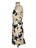 J.Crew 100% Polyester Print Gray Cocktail Dress Size 2 - photo 5