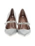 BCBGeneration Silver Heels Size 7 1/2 - photo 2