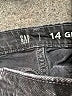 Gap Solid Black Jeans Size 14 - photo 3